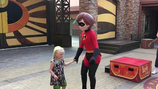 Superhero Elastigirl  The Incredibles Super Shindig Dance Party at Disney World’s Hollywood Studios [upl. by Intihw676]