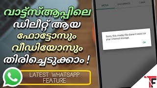 How To Recover Deleted Whatsapp Images And Videos [upl. by Kort323]