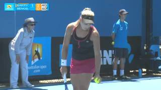 Barty v Bengson full match Australian Open Playoff 2012 [upl. by Agustin136]