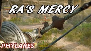 Assassins Creed Origins  Phylake Fight  Ras Mercy Legendary Duel Swords amp Ornamented Key [upl. by Rehpotisrhc]