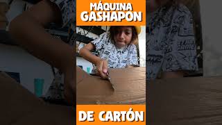 Asi HICE mi Maquina GASHAPON de CARTON [upl. by Catie]