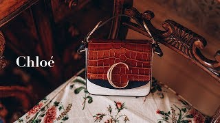 Chloé C Leather Shoulder Bag Unboxing [upl. by Bekaj]