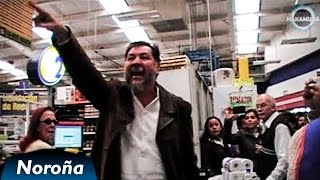 Fernández Noroña protesta vs abuso de Comercial Mexicana DesobedienciaCivil NoPagoIVA [upl. by Seabury]