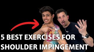 5 Best Exercises for Shoulder Impingement [upl. by Alihs]