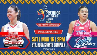 CHERY TIGGO vs CREAMLINE  Full Match  Preliminaries  2024 PVL AllFilipino Conference [upl. by Solrak]