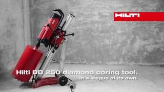 Hilti DD 250  Diamond Coring Machine  In a league of its own [upl. by Hackathorn]