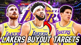 Lakers Buyout Market Update For FINAL Roster Signing  Lakers Early Buyout Candidate Options [upl. by Htebazle417]