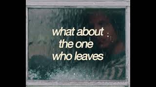 Anson Seabra  What About the One Who Leaves Official Visualizer [upl. by Auqenehs]