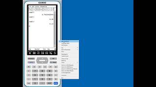 fxCG500 CAS Graphing Calculator Random Number Generation [upl. by Eiramlehcar]