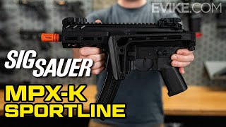 SIG Sauer ProForce Sportline MPXK AEG Review [upl. by Wimsatt]