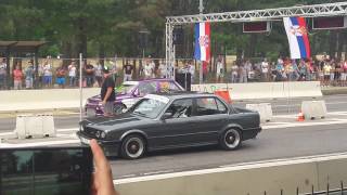 Finale klase 11 Opel corsa VS bmw e30 m3 USCE streetrace 402m [upl. by Haelak169]