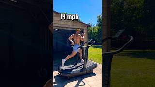 SPRINTING on a CURVED TREADMILL [upl. by Gisele]