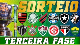 COPA DO BRASIL 2024  SORTEIO DA TERCEIRA FASE [upl. by Modnar611]