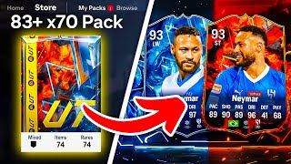 83 x70 500K PACKS amp 84 x20 PACKS 🔥🥶 FC 24 Ultimate Team [upl. by Hamo]