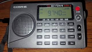 C Crane Skywave SSB2 Shortwave093024 Radio Taiwan Int in Japanese from Paochung Taiwan [upl. by Allehc]