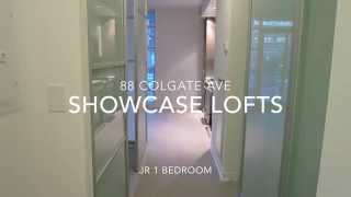 88 Colgate Showcase Lofts Junior 1 Bedroom Leslieville Toronto [upl. by Ecinom]