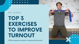 Top 3 Exercises to Improve your Turnout from Home No Equipment Needed [upl. by Fiedler]