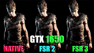 GTX 1650  I5 3570  Native vs FSR 2 vs FSR 3  Hellblade Senuas Sacrifice  1080p  Gameplay Test [upl. by Anhcar]