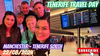 Tenerife Travel Day  220824  Flying From Manchester Airport T2 To Tenerife South With Jet2 ✈️💚✨ [upl. by Abel]