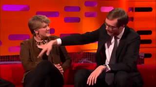 The Graham Norton Show S12E14 Minnie Driver Stephen Merchant Clare Balding Script YouTu [upl. by Inohs74]