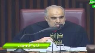 PMLN MNA  Barjees Tahir Complete Speech in National Assembly [upl. by Telracs]