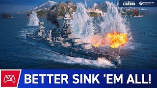 EN October Update Stream  World of Warships Legends [upl. by Sabina]