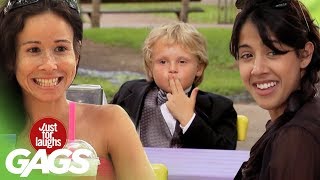 Kid Pranks  Best Of Just For Laughs Gags [upl. by Nallij]