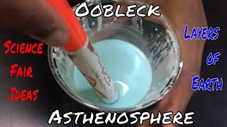 Asthenosphere  Layers of earth  Oobleck [upl. by Kallick411]