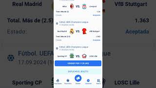 PRONÓSTICOS UEFA CHAMPIONS LEAGUE ⚽🔥 [upl. by Assilak]