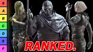 Ranking EVERY OPERATOR in Rainbow Six Siege Y9S1 [upl. by Harned613]