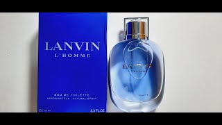 Lanvin LHomme Fragrance Review 1997 [upl. by Thalassa701]