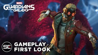 Marvel’s Guardians of the Galaxy  Gameplay First Look [upl. by Laynad]