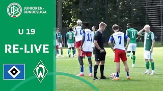 Hamburger SV U 19  Werder Bremen U 19  RELIVE  AJuniorenBundesliga 202324 [upl. by Nilauqcaj]