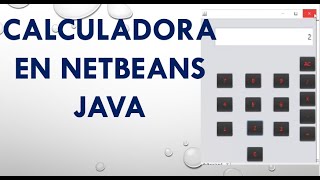 Calculadora en Netbeans JAVA [upl. by Mcfarland]