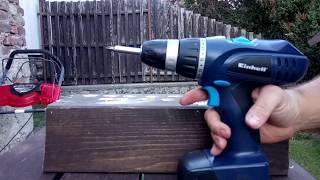 Einhell BTCD 18 Battery screwdriver TEST [upl. by Ylatfen]