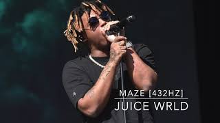 Juice Wrld  Maze 432Hz [upl. by Eirolam384]