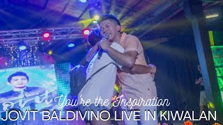 Jovit Baldivino Live in Kiwalan 08152018  Youre the Inspiration [upl. by Schreck415]