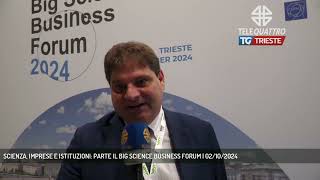 SCIENZA IMPRESE E ISTITUZIONI PARTE IL BIG SCIENCE BUSINESS FORUM  02102024 [upl. by Hakim12]