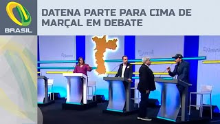 Datena parte para cima de Pablo Marçal em debate e apresentadora chama seguranças [upl. by Stoll]