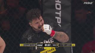 Stary Wiewiór Dredziasty VS Pusz Barber Olejnik PRIME MMA 7 [upl. by Akamahs]