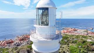 Eddystone Point light house  the end od ride the Byroads [upl. by Shermy]