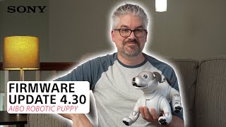 Sony  aibo™ Robotic Puppy – 430 Update Overview [upl. by Batsheva]