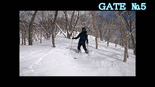 栂パウDBDダイジェスト【20202021】japow Hakuba Tsugaike ski resort tsugapow DBD [upl. by Nolyarg]