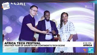 Hormuud Telecom’s CEO Ahmed Yusuf Clinches CXO of the Year Award at Africa Tech Festival 2023 [upl. by Tatum]