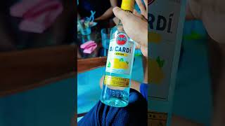 Bacardi Limon RumDaru ka statusDaru lovers shorts ytshorts darulovers [upl. by Olrac]