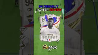 94 greats of the game icon DESAILLY player review ea fc 24 shorts short eafc24 [upl. by Linnie]