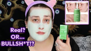 The quotFamousquot Green Tea Blackhead Removing Mask Stick  Does It REALLY Work [upl. by Soelch862]