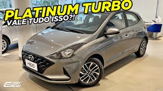 NOVO HYUNDAI HB20 PLATINUM 10 TURBO AUTOMÁTICO 2022 POR R96 MIL É BOM [upl. by Tsenrae]