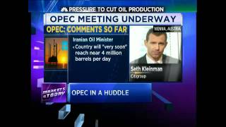 OPEC In A Huddle Pressure To Cut Oil Production [upl. by Rehpatsirhc]