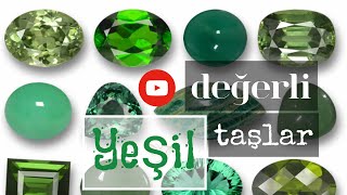 Değerli Yeşil Taşlar 🦄greenstone yeşiltaşlar [upl. by Adorl417]